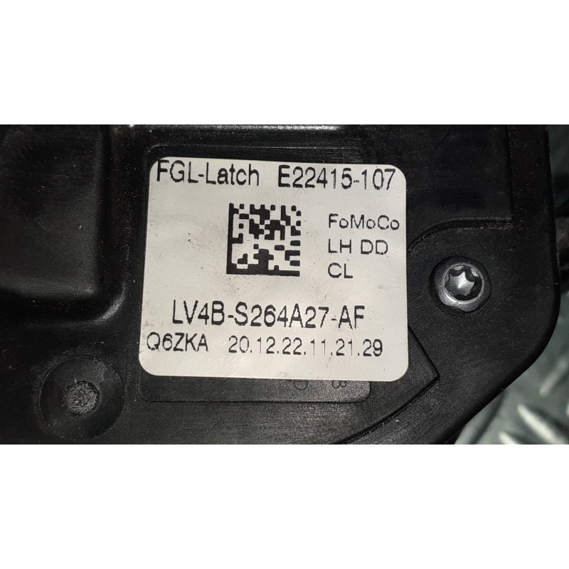 Recambio de cerradura puerta delantera izquierda para ford kuga plug-in hybrid st-line referencia OEM IAM LV4BS264A27AF Q6ZKA E2