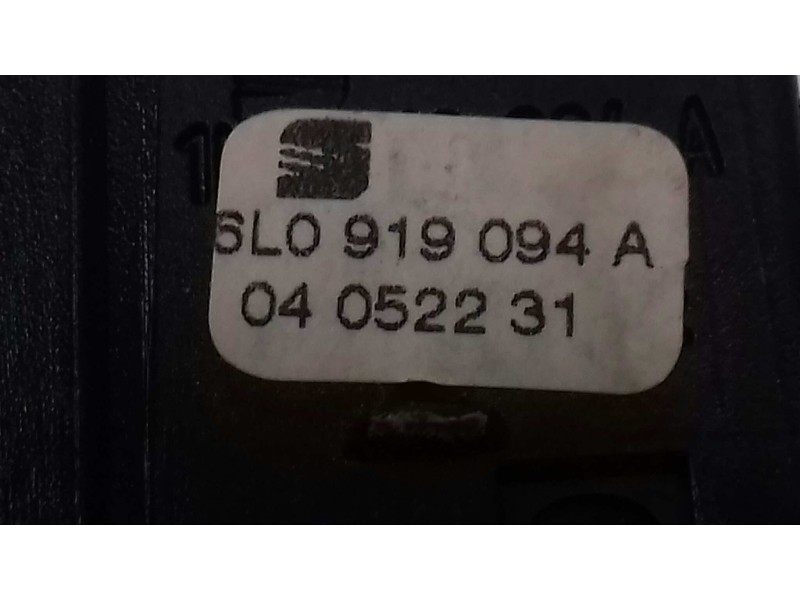 Recambio de interruptor para seat ibiza (6l1) signo referencia OEM IAM 6L0919094A 7 PINES REGULADOR LUCES