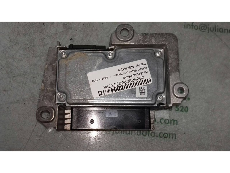 Recambio de centralita airbag para renault modus luxe privilege referencia OEM IAM 8200441250 0285001509 BOSCH