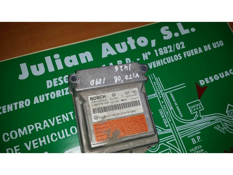 Recambio de centralita airbag para mercedes-benz vito caja cerrada 6.03  109 cdi largo (639.603) referencia OEM IAM 0285010224  