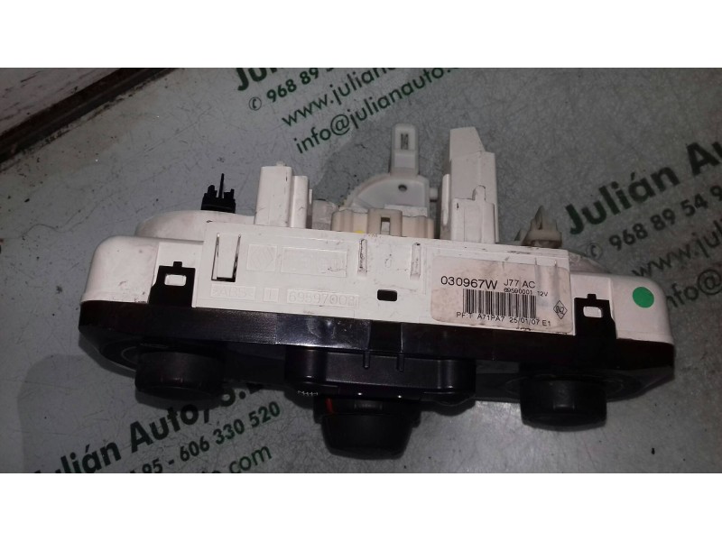 Recambio de mando calefaccion / aire acondicionado para renault clio iii confort expression referencia OEM IAM 69590001 69597003