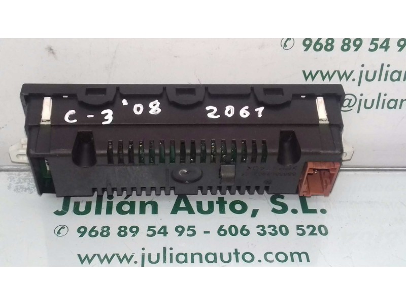 Recambio de pantalla multifuncion para citroen c3 1.1 audace referencia OEM IAM 5555502902  
