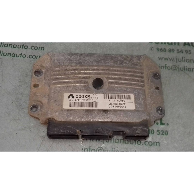 Recambio de centralita motor uce para renault modus luxe privilege referencia OEM IAM 8200376474 8200411717 SAGEM