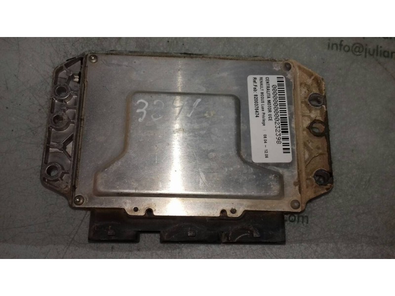 Recambio de centralita motor uce para renault modus luxe privilege referencia OEM IAM 8200376474 8200411717 SAGEM