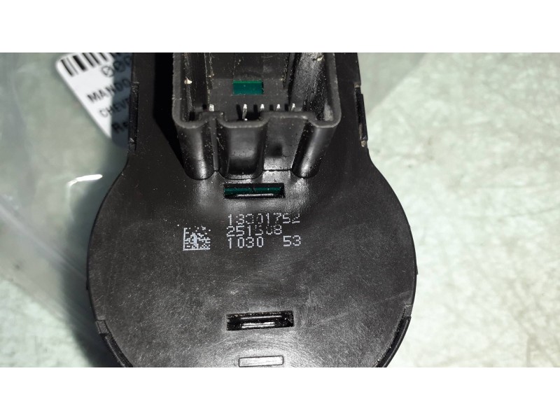 Recambio de mando luces para chevrolet orlando lt+ referencia OEM IAM 13301752 CONECTOR 9 PINES ANTINIEBLAS
