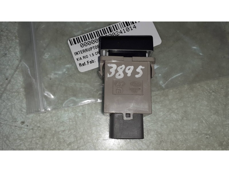 Recambio de interruptor para kia rio 1.5 crdi ex1 referencia OEM IAM  LUNA TERMICA CONECTOR 6 PINES