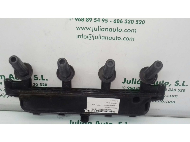 Recambio de bobina encendido para citroen c3 1.1 audace referencia OEM IAM 9654347080  
