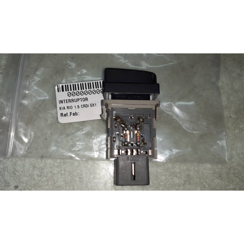 Recambio de interruptor para kia rio 1.5 crdi ex1 referencia OEM IAM  LUNA TERMICA CONECTOR 6 PINES