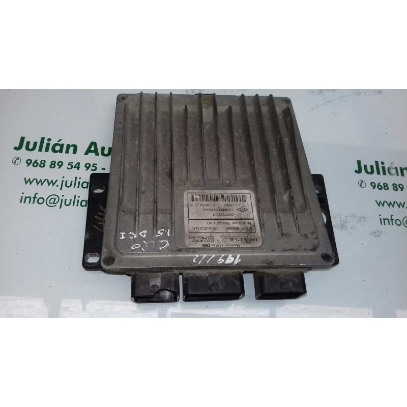Recambio de centralita motor uce para renault clio ii fase ii (b/cb0) authentique referencia OEM IAM 8200212351 HOM8200129063 DE
