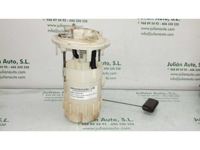 Recambio de bomba combustible para renault megane ii classic berlina luxe dynamique referencia OEM IAM 8200288808  AFORADOR BOMB