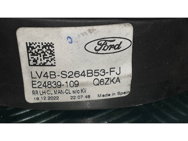 Recambio de maneta exterior trasera izquierda para ford kuga plug-in hybrid st-line referencia OEM IAM LV4BS264B53FJ E24839109 M