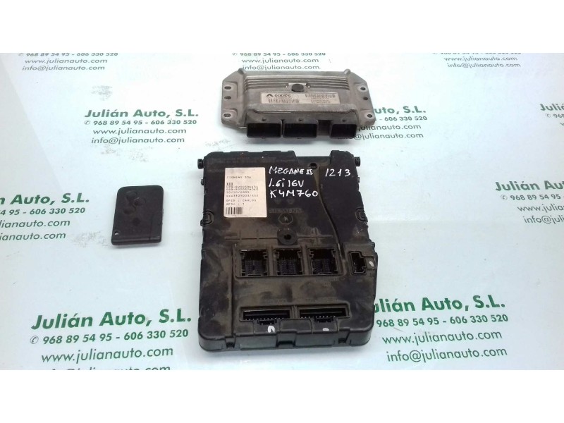 Recambio de centralita motor uce para renault megane ii berlina 5p confort authentique referencia OEM IAM 8200321263 215842882A 