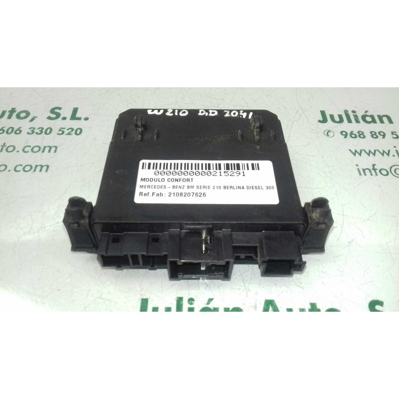 Recambio de modulo confort para mercedes-benz clase e (w210) berlina diesel 300 turbodiesel (210.025) referencia OEM IAM 2108207