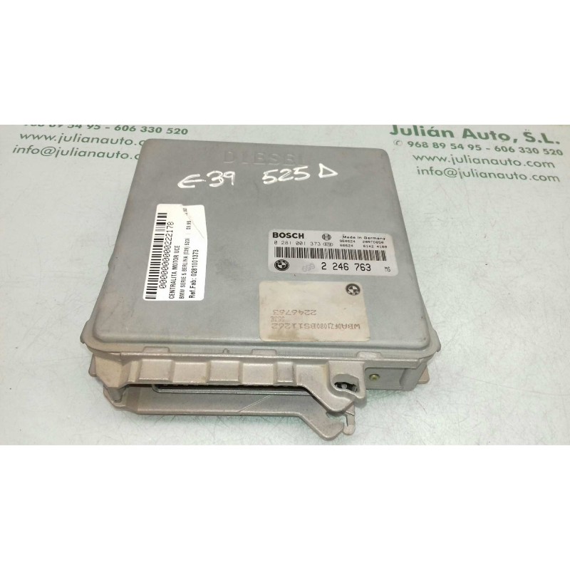 Recambio de centralita motor uce para bmw serie 5 berlina (e39) 523i referencia OEM IAM 0281001373 2246763 BOSCH