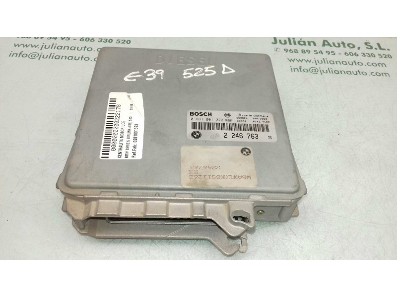 Recambio de centralita motor uce para bmw serie 5 berlina (e39) 523i referencia OEM IAM 0281001373 2246763 BOSCH