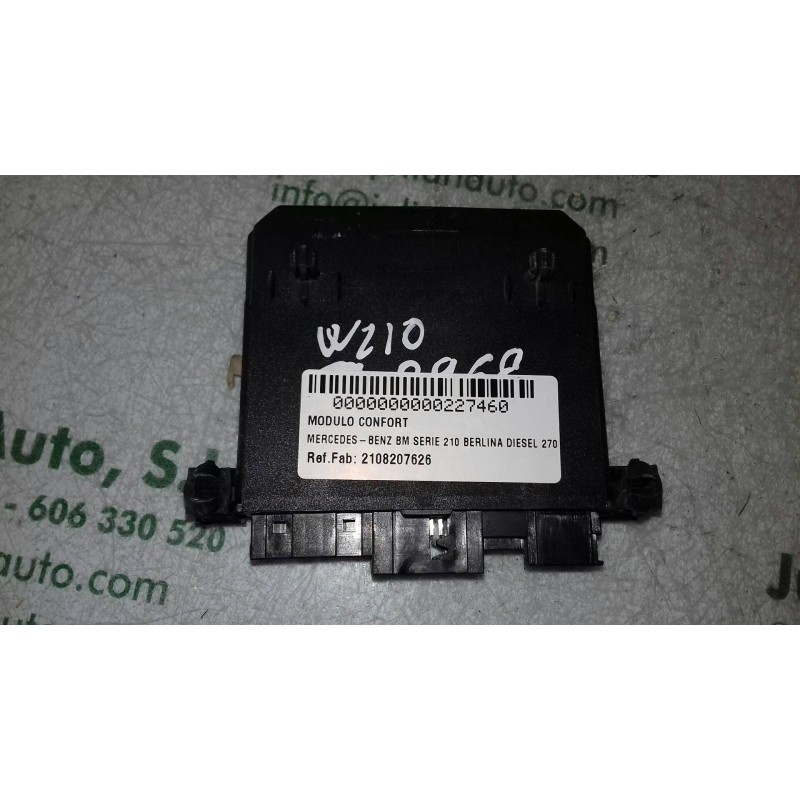 Recambio de modulo confort para mercedes-benz clase e (w210) berlina diesel 270 cdi (210.016) referencia OEM IAM 2108207626  