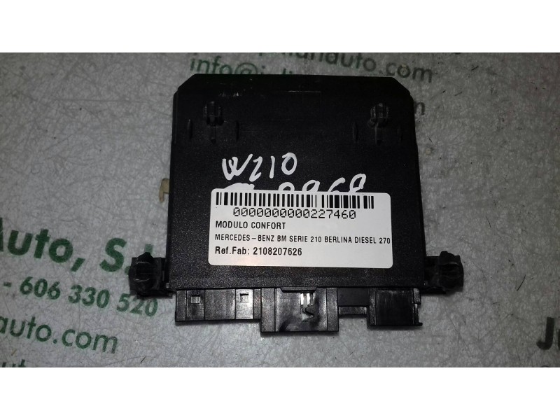 Recambio de modulo confort para mercedes-benz clase e (w210) berlina diesel 270 cdi (210.016) referencia OEM IAM 2108207626  