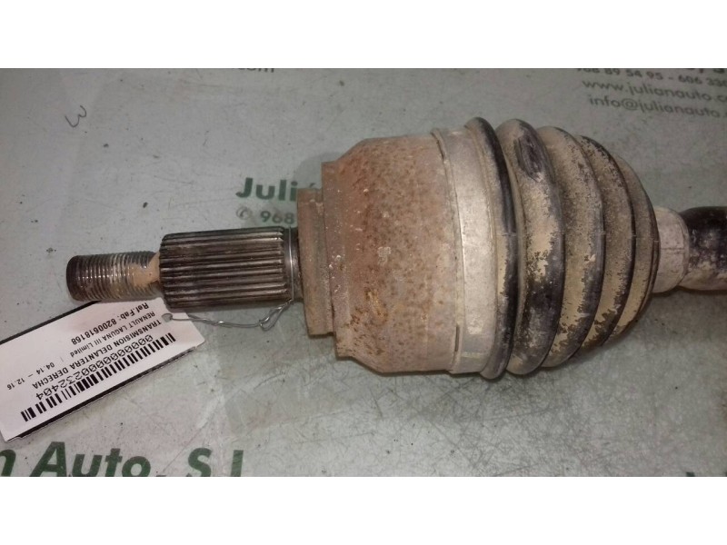 Recambio de transmision delantera derecha para renault laguna iii limited referencia OEM IAM 8200618168  