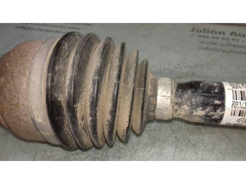 Recambio de transmision delantera derecha para renault laguna iii limited referencia OEM IAM 8200618168  