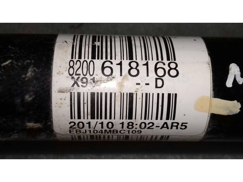 Recambio de transmision delantera derecha para renault laguna iii limited referencia OEM IAM 8200618168  