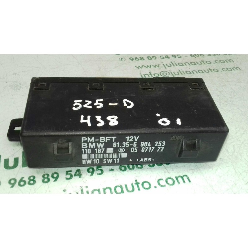 Recambio de modulo confort para bmw serie 5 berlina (e39) 525d referencia OEM IAM 61356904253 05071772 HW10SW11