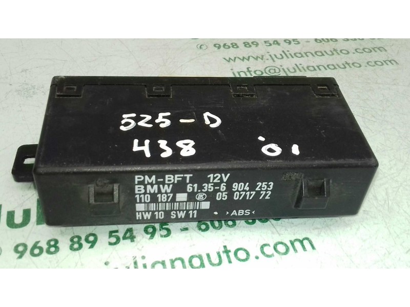 Recambio de modulo confort para bmw serie 5 berlina (e39) 525d referencia OEM IAM 61356904253 05071772 HW10SW11
