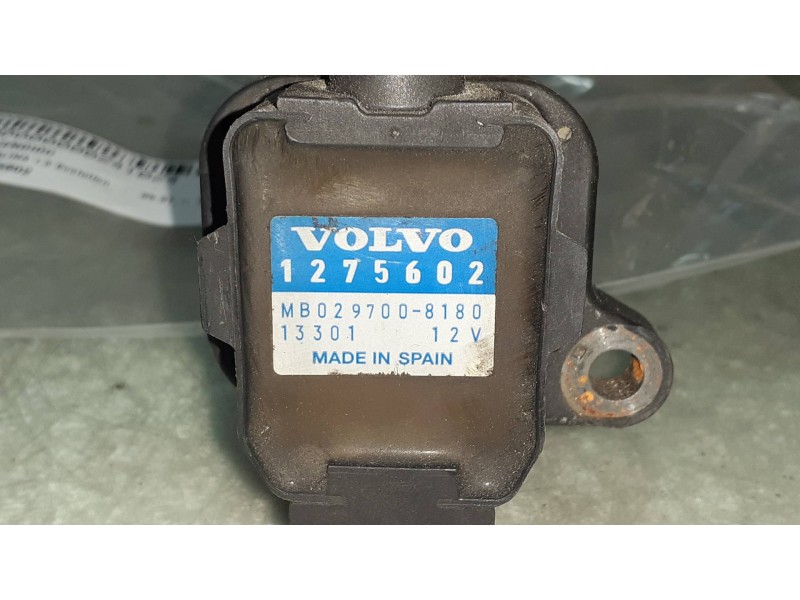 Recambio de bobina encendido para volvo s40 berlina 1.6 evolution referencia OEM IAM 1275602 13301 CONECTOR 2 PINES