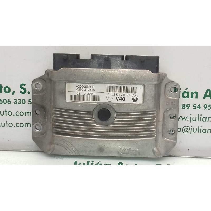 Recambio de centralita motor uce para renault fluence dynamique referencia OEM IAM 237100131R V29006869B KIT - VALEO