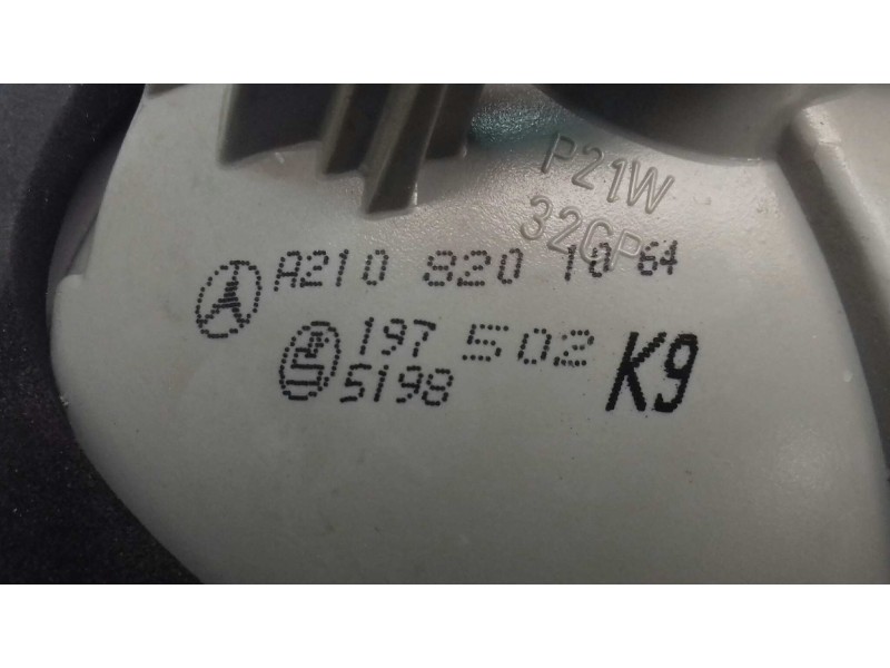 Recambio de piloto trasero derecho interior para mercedes-benz clase e (w210) berlina diesel 300 turbodiesel (210.025) referenci