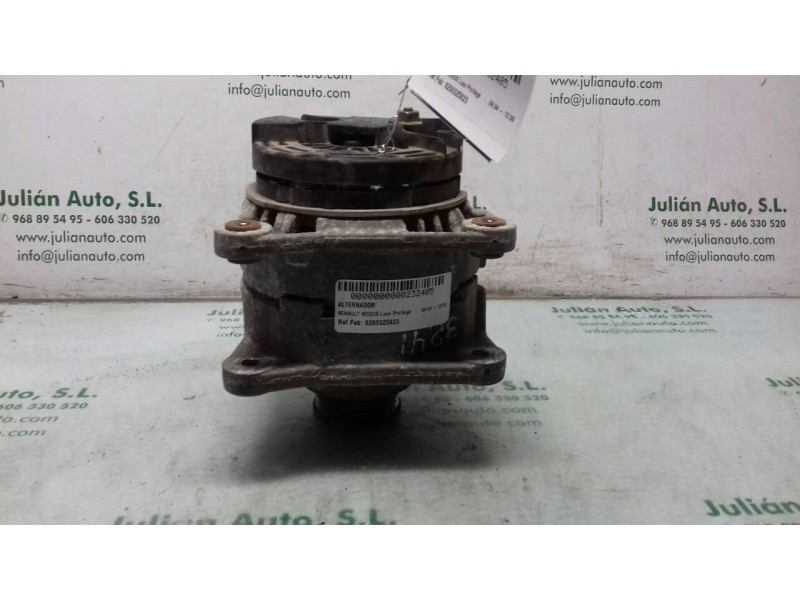 Recambio de alternador para renault modus luxe privilege referencia OEM IAM 8200325823 BOSCH 120A