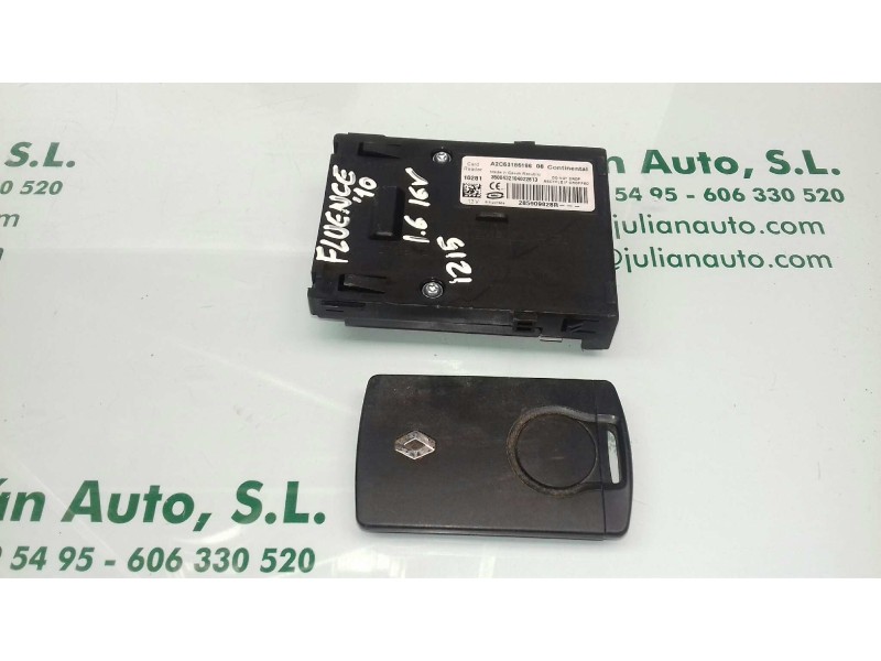 Recambio de centralita motor uce para renault fluence dynamique referencia OEM IAM 237100131R V29006869B KIT - VALEO