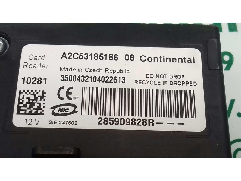 Recambio de centralita motor uce para renault fluence dynamique referencia OEM IAM 237100131R V29006869B KIT - VALEO