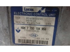 Recambio de centralita motor uce para renault clio ii fase i (b/cbo) 1.9 d referencia OEM IAM 7700104956 7700108680 R04080009D 2