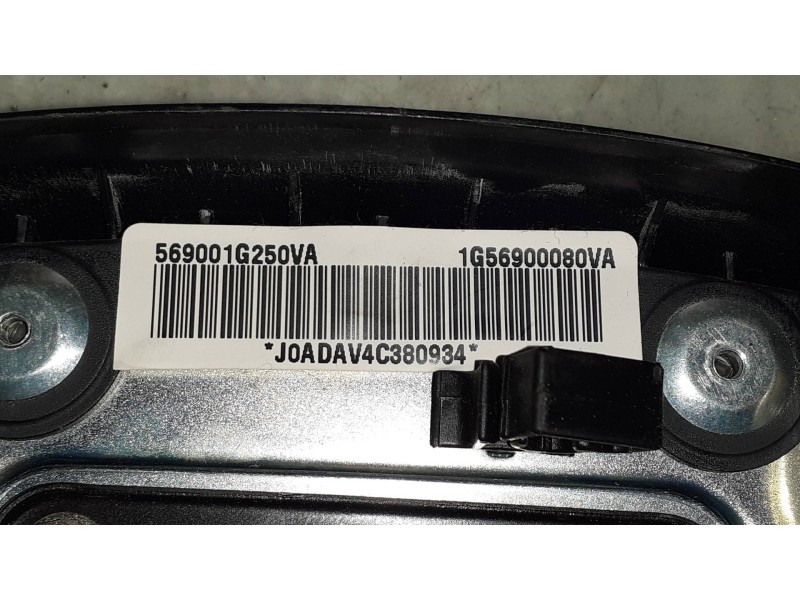 Recambio de airbag delantero izquierdo para kia rio 1.5 crdi ex1 referencia OEM IAM 569001G250VA  1G56900080VA