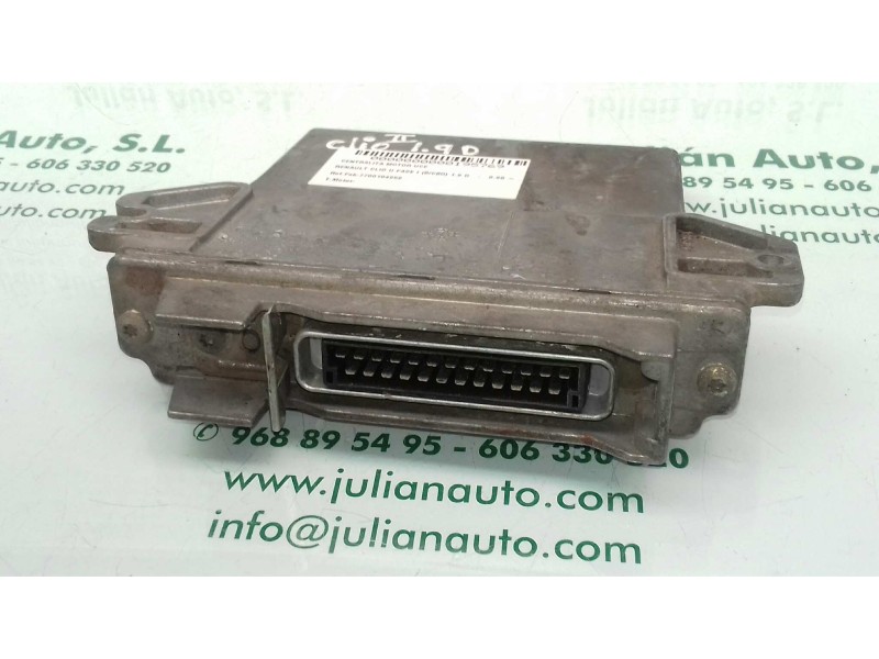 Recambio de centralita motor uce para renault clio ii fase i (b/cbo) 1.9 d referencia OEM IAM 7700104956 7700108680 R04080009D