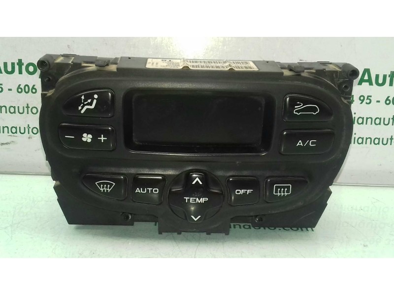 Recambio de mando climatizador para peugeot 307 (s1) xr referencia OEM IAM 96527144XT E2970 216788954