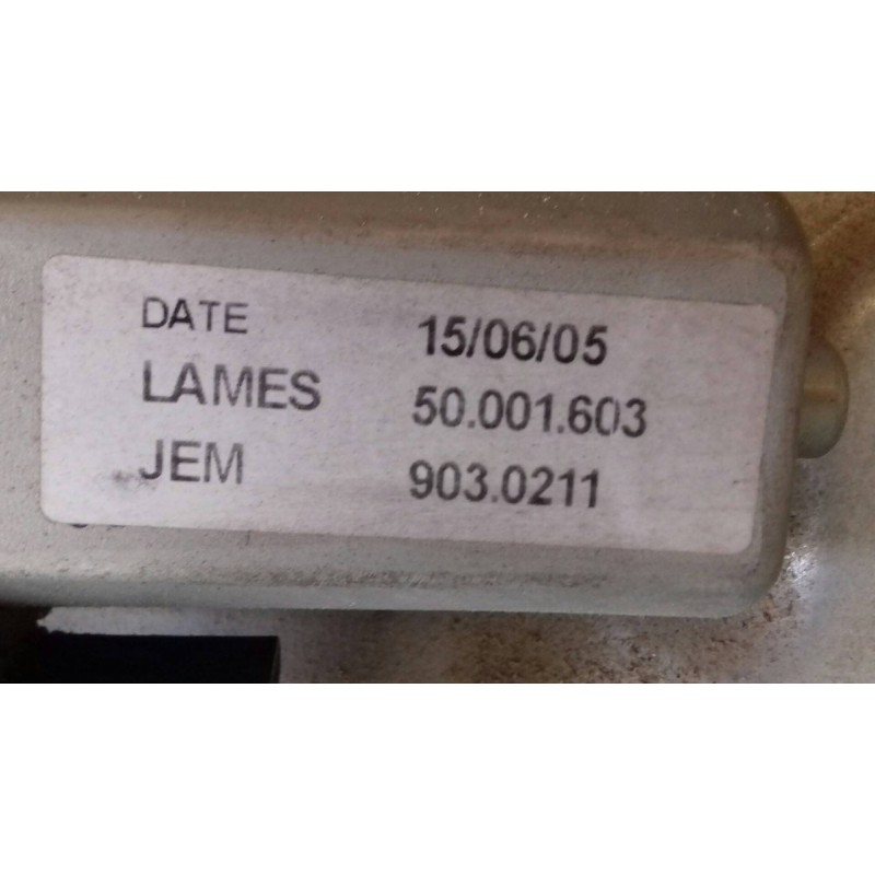 Recambio de elevalunas trasero derecho para fiat stilo (192) 1.9 jtd / 1.9 jtd 115 dynamic referencia OEM IAM 50001603 9030211 E