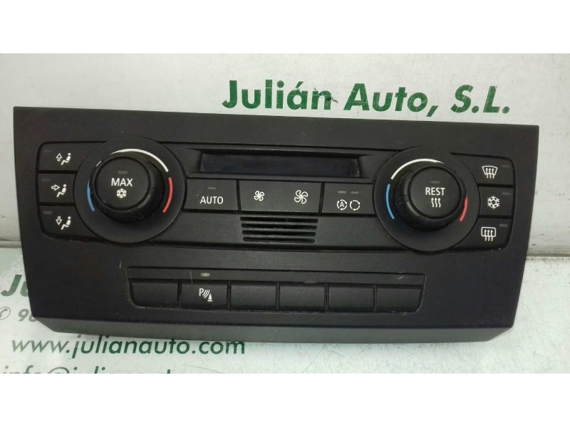 Recambio de mando climatizador para bmw serie 1 berlina (e81/e87) 118d referencia OEM IAM 6411911713601 A2C53181399 