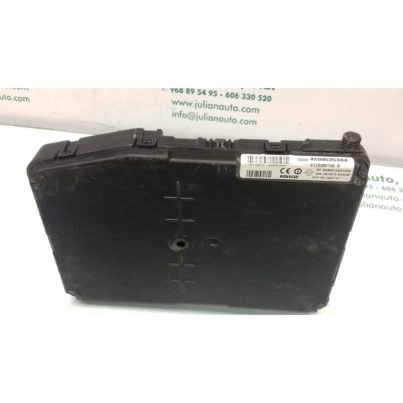 Recambio de centralita inmovilizador para renault scenic ii confort authentique referencia OEM IAM 8200525384 S118400150D UCH