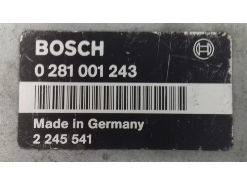 Recambio de centralita motor uce para bmw serie 3 berlina (e36) 318tds referencia OEM IAM 0281001243 2245541 BOSCH