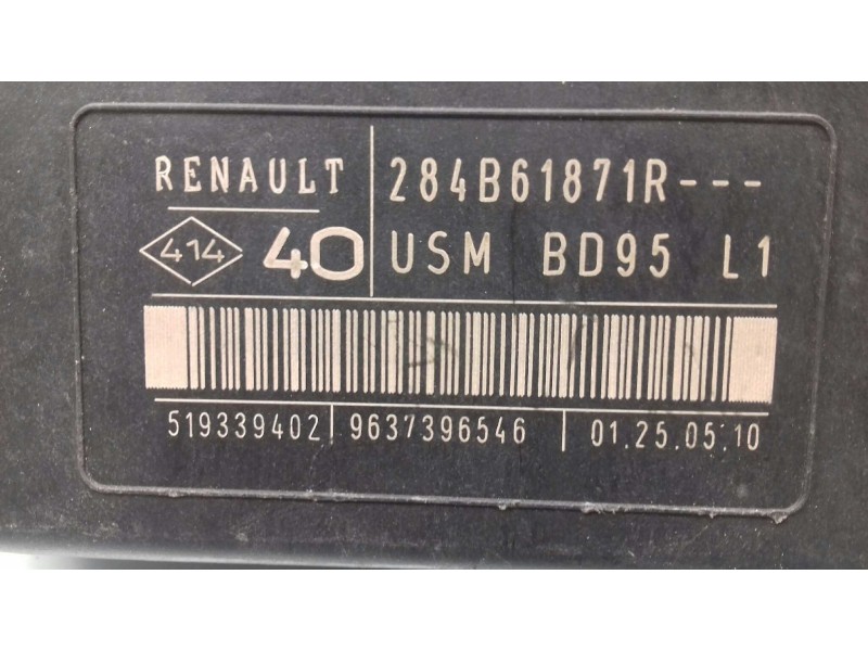 Recambio de caja reles / fusibles para renault megane iii berlina 5 p dynamique referencia OEM IAM 284B61871R 519339402 USM