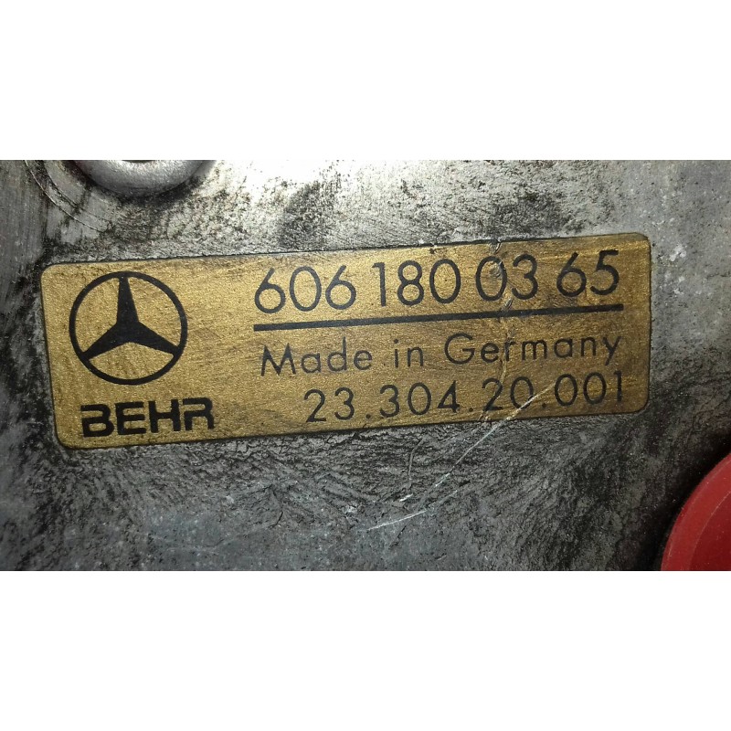 Recambio de enfriador aceite motor para mercedes-benz clase e (w211) berlina e 220 cdi (211.006) referencia OEM IAM 6061800365 2