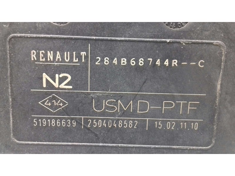 Recambio de caja reles / fusibles para renault laguna iii authentique referencia OEM IAM 284B68744R 519186639 USM
