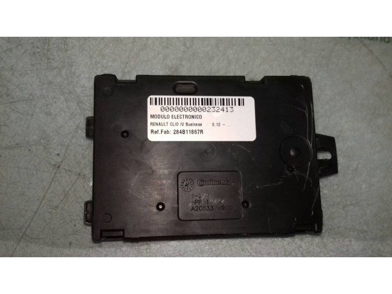 Recambio de modulo electronico para renault clio iv business referencia OEM IAM 284B11867R BCMT4 A2C86184600