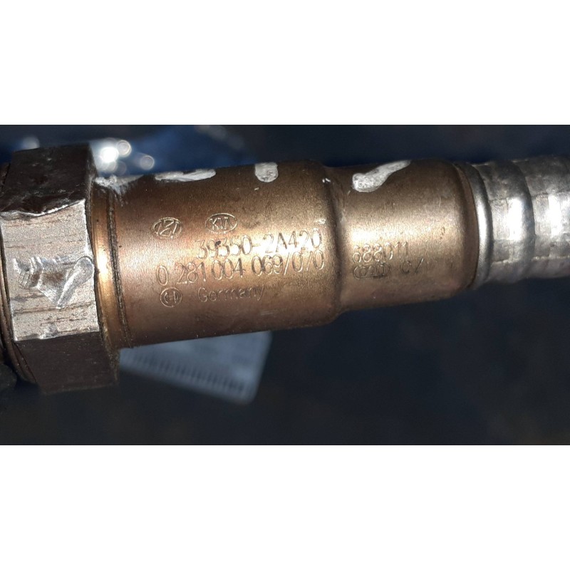 Recambio de sonda lambda para kia rio 1.5 crdi ex1 referencia OEM IAM 0281004069 393502A420 CONECTOR 6 PINES