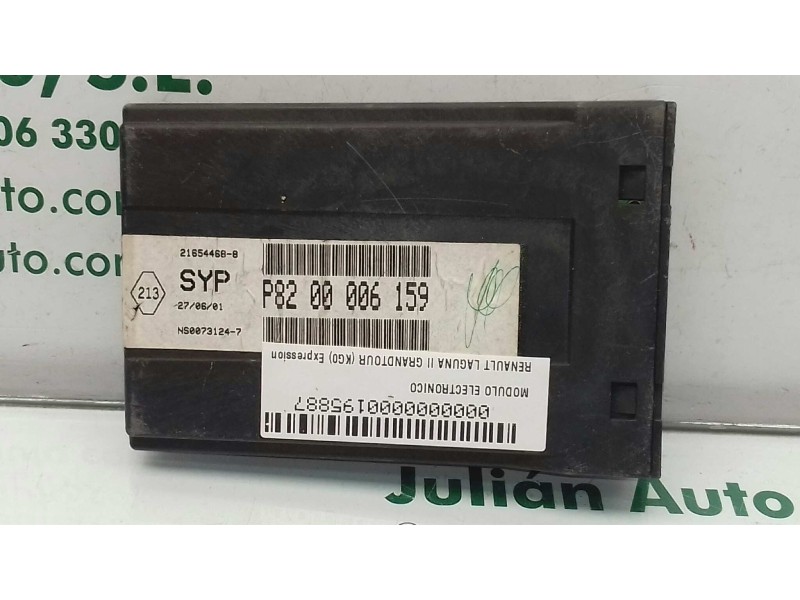 Recambio de modulo electronico para renault laguna ii grandtour (kg0) expression referencia OEM IAM 8200006159 P8200006159 