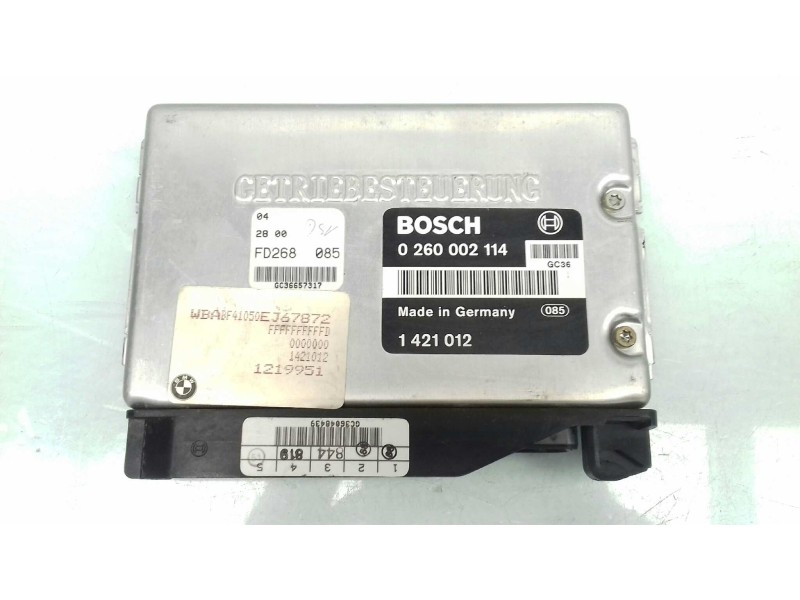 Recambio de centralita cambio automatico para bmw serie 3 coupe (e36) 325i referencia OEM IAM 0260002114 1421012 FD267085 BOSCH