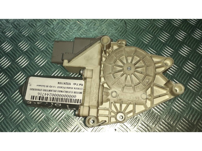 Recambio de motor elevalunas delantero izquierdo para citroen xsara picasso 1.6 hdi 90 exclusive referencia OEM IAM 103241104 16