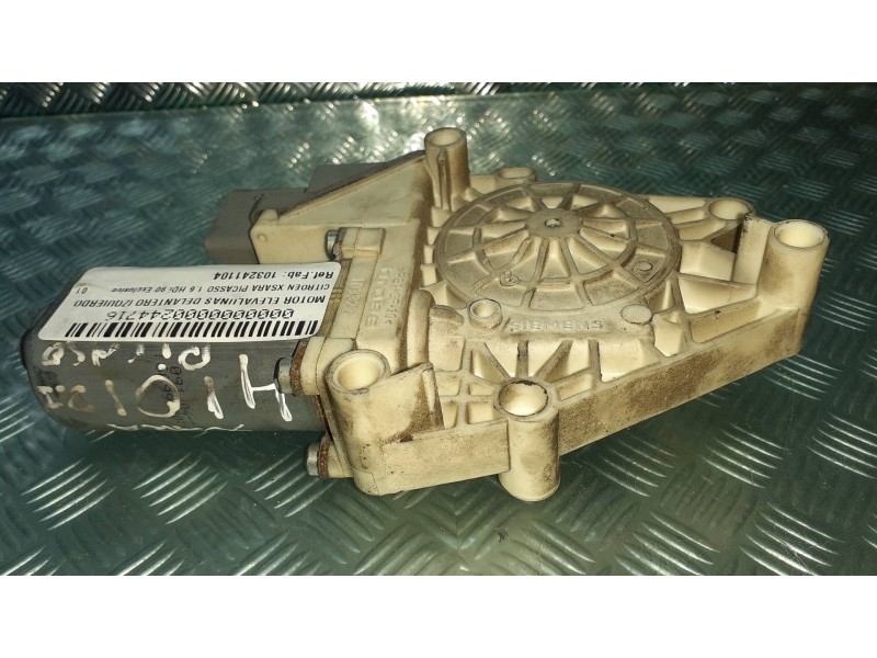 Recambio de motor elevalunas delantero izquierdo para citroen xsara picasso 1.6 hdi 90 exclusive referencia OEM IAM 103241104 16