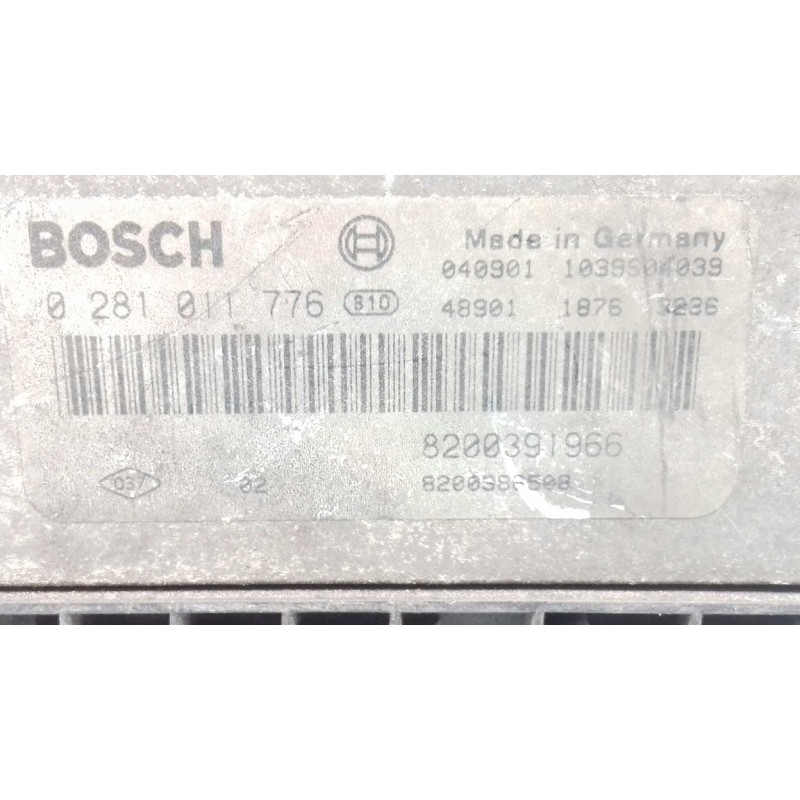 Recambio de centralita motor uce para renault megane ii classic berlina confort authentique referencia OEM IAM 8200391966 028101